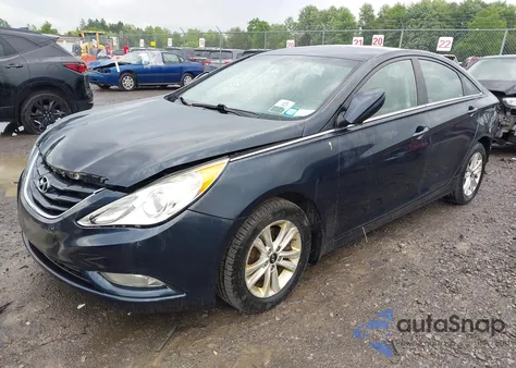 2013 Hyundai Sonata Gls from USA, damaged, VIN 5NPEB4AC3DH552908
